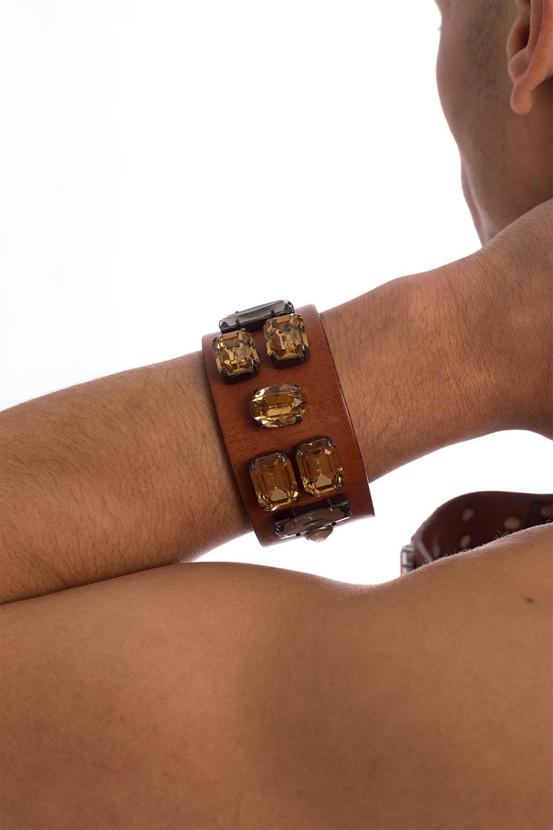 Rough Diamond Dark Tan - Cuff