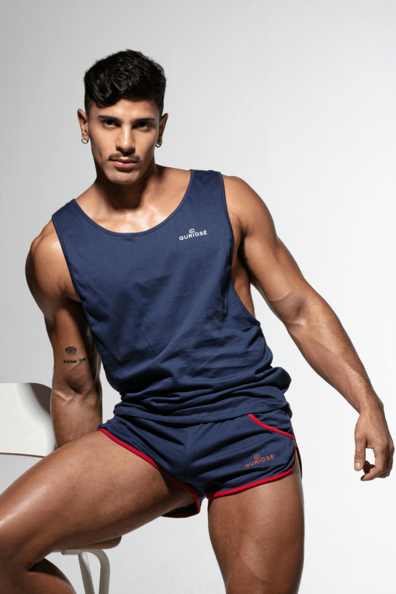 Swing it Navy - Tank Top